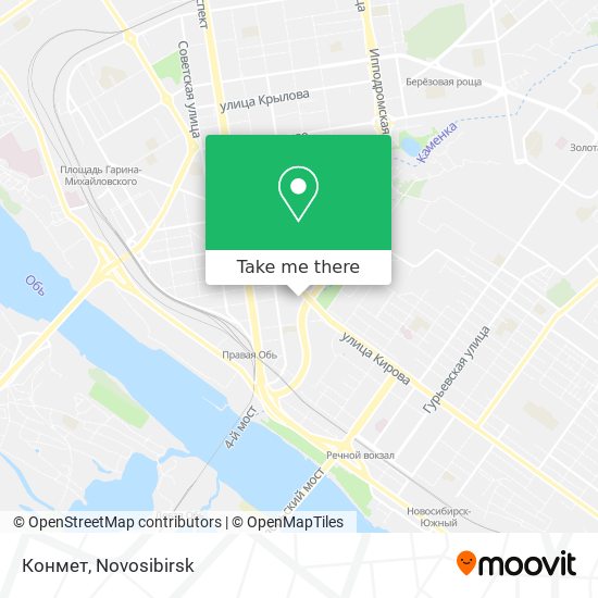 Конмет map