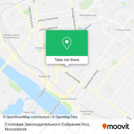 Столовая Законодательного Собрания Нсо map