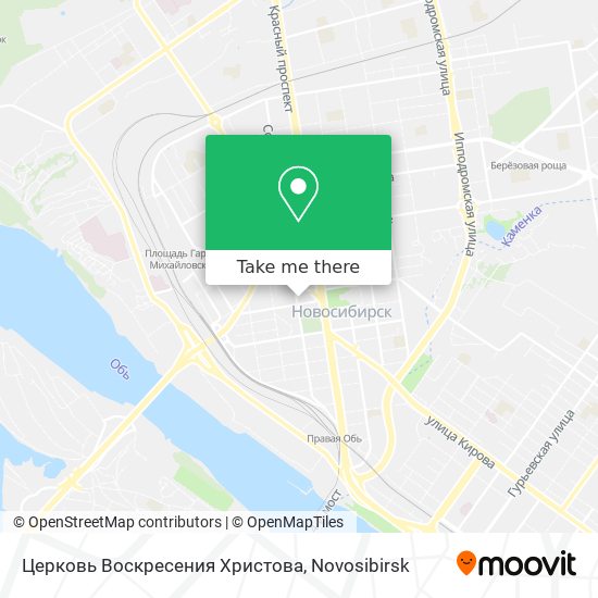 Церковь Воскресения Христова map