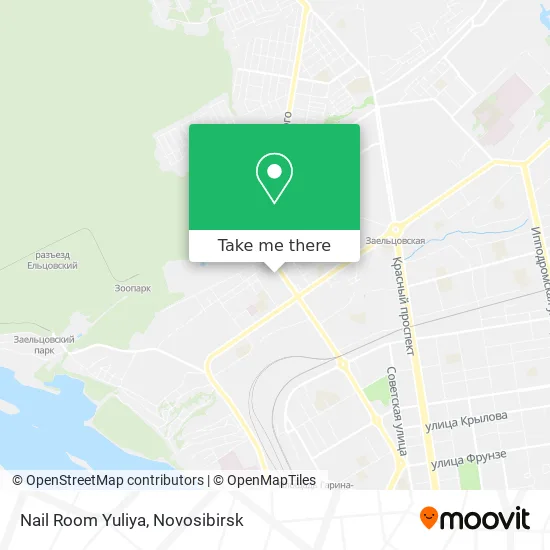 Nail Room Yuliya map