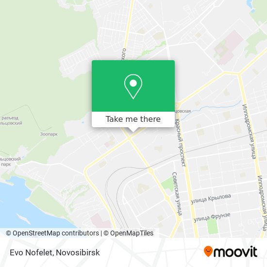 Evo Nofelet map
