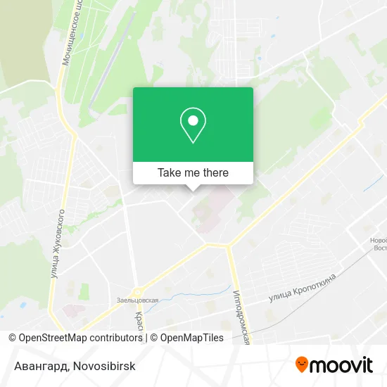 Авангард map