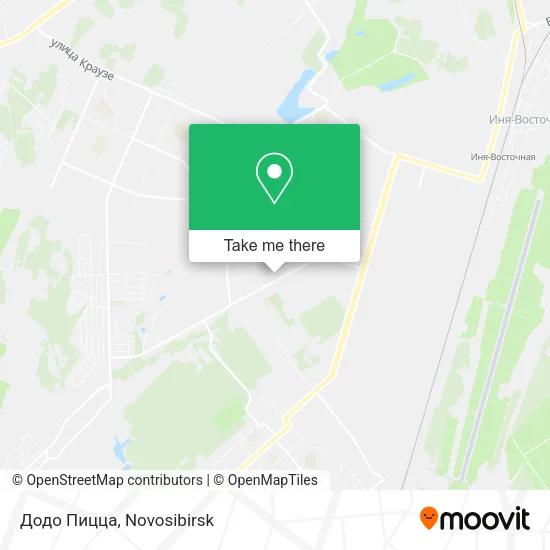 Додо Пицца map