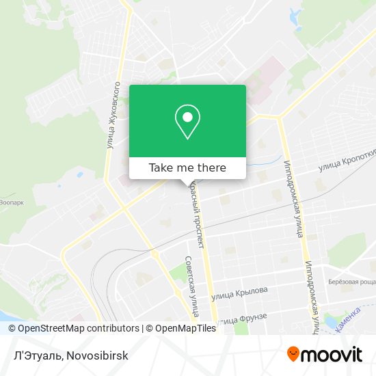 Л'Этуаль map