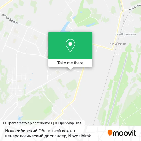Новосибирский Областной кожно-венерологический диспансер map