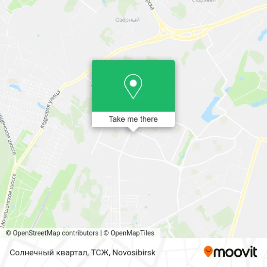 Солнечный квартал, ТСЖ map