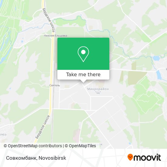 Совкомбанк map