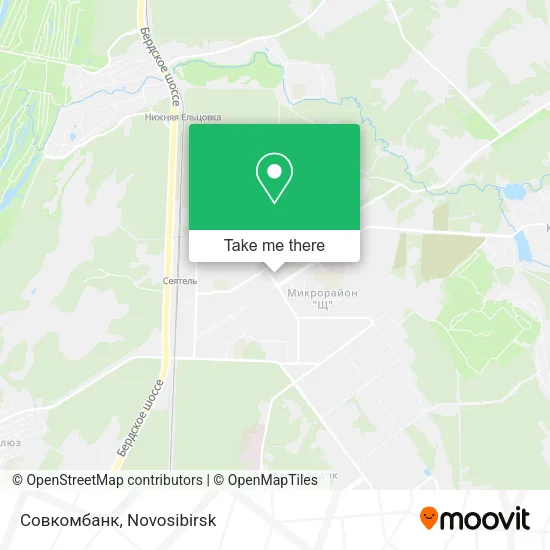 Совкомбанк map