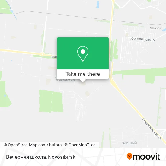 Вечерняя школа map