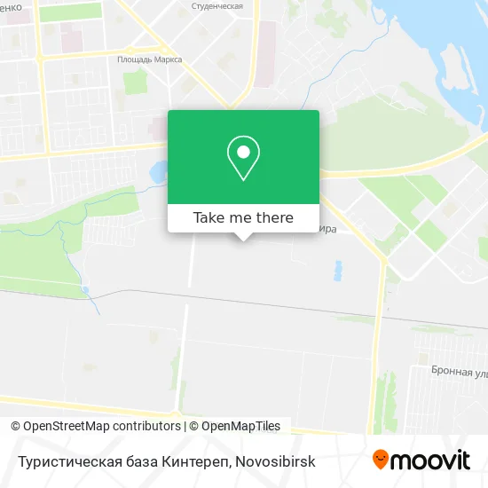 Туристическая база Кинтереп map
