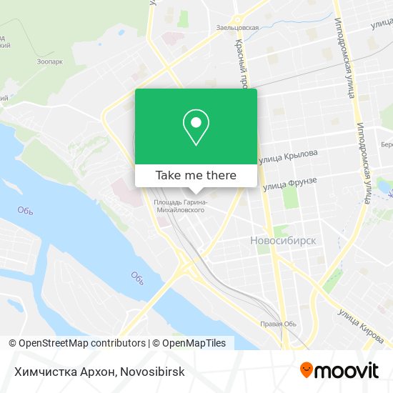 Химчистка Архон map