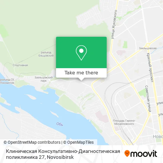 Клиническая Консультативно-Диагностическая поликлиника 27 map