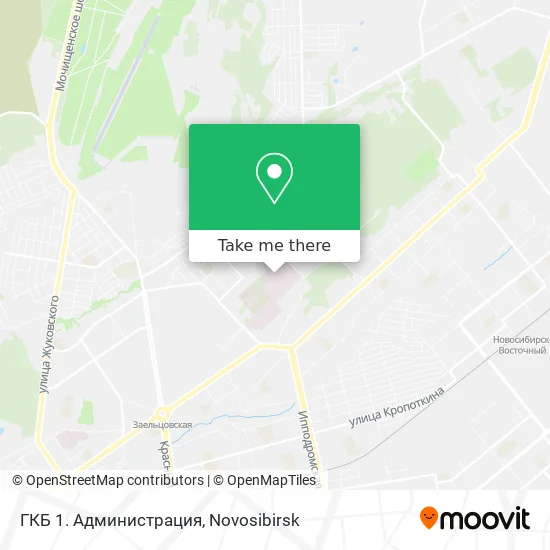 ГКБ 1. Администрация map