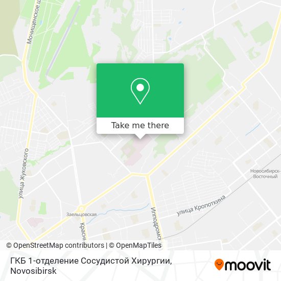 ГКБ 1-отделение Сосудистой Хирургии map