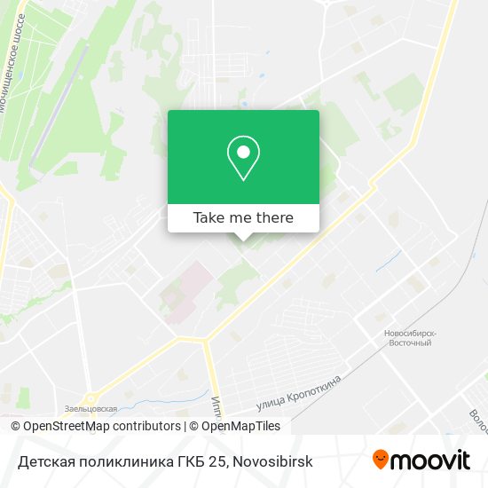 Детская поликлиника ГКБ 25 map