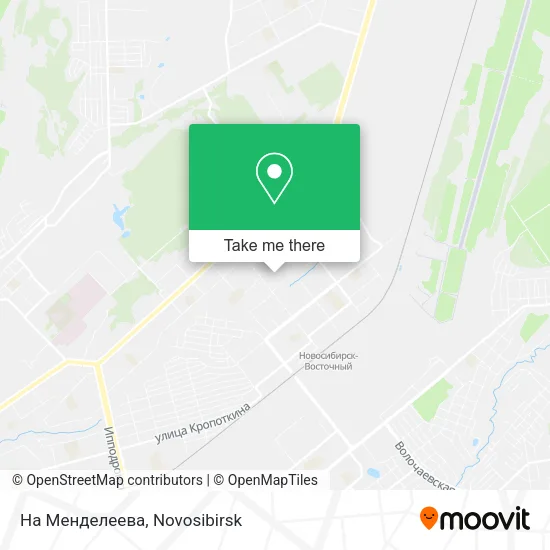 На Менделеева map