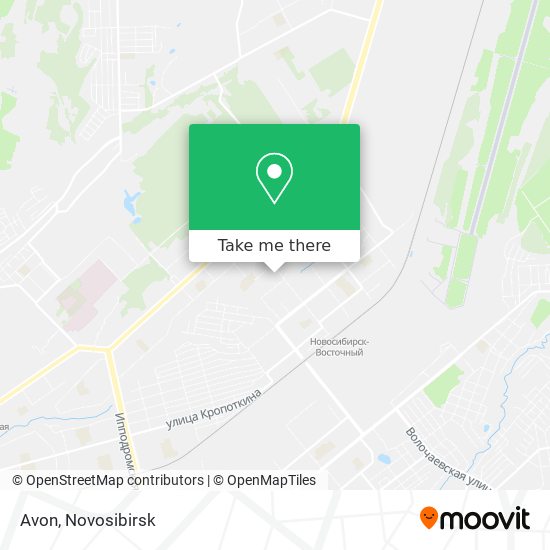 Avon map