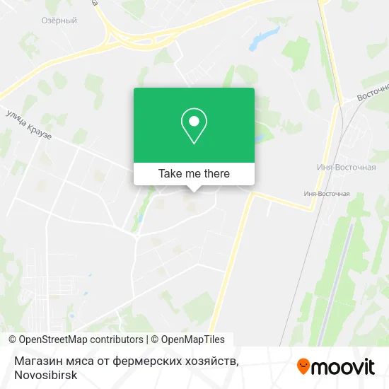 Магазин мяса от фермерских хозяйств map