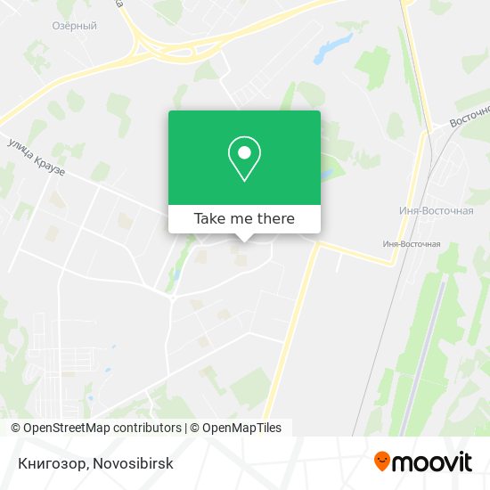 Книгозор map