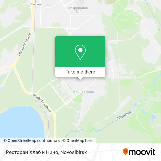 Ресторан Хлеб и Нино map