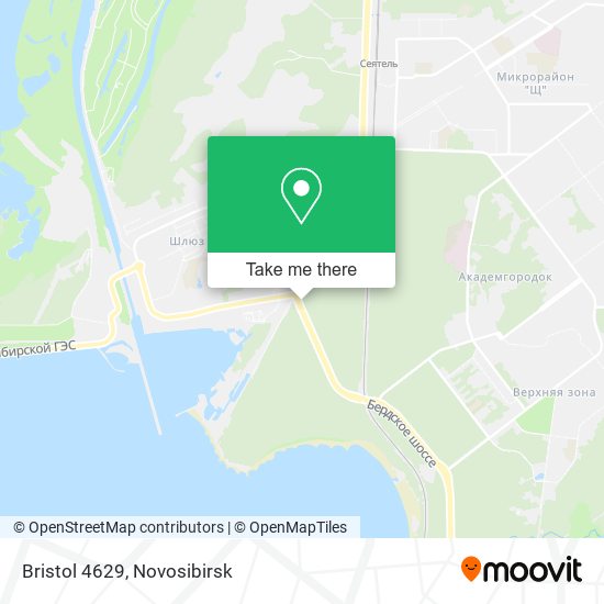 Bristol 4629 map