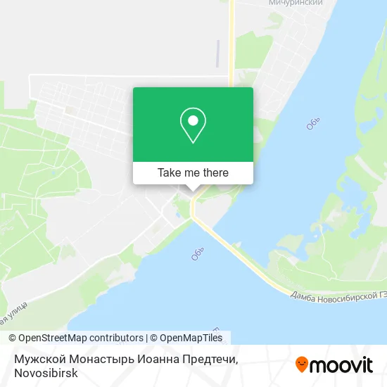 Мужской Монастырь Иоанна Предтечи map