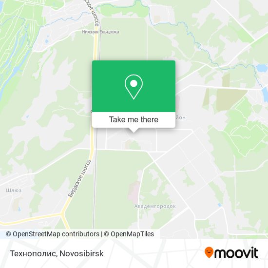 Технополис map