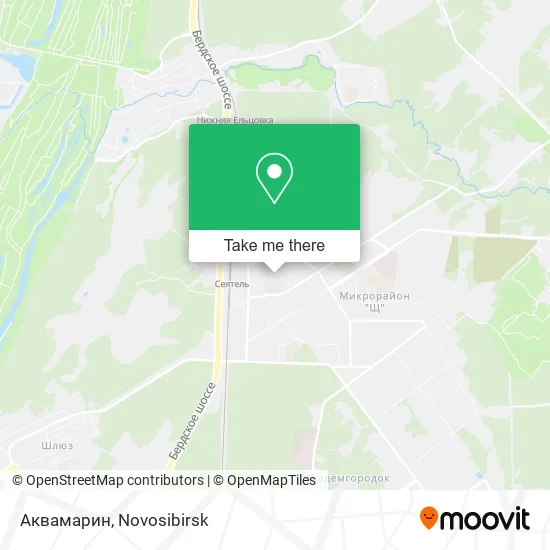 Аквамарин map