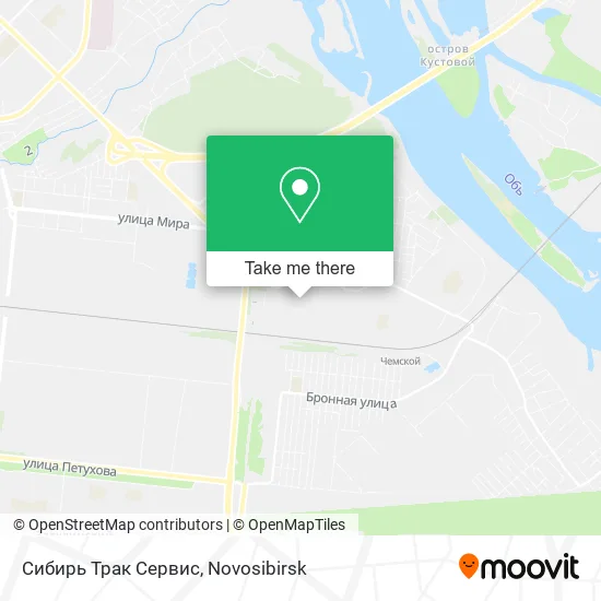 Сибирь Трак Сервис map