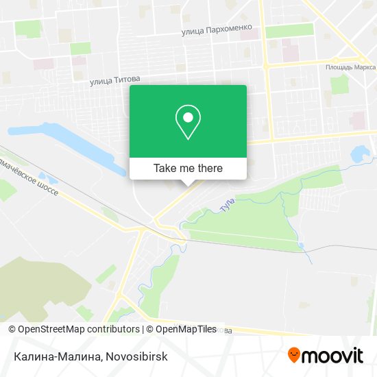 Калина-Малина map