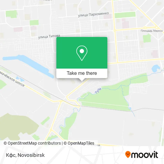 Кфс map
