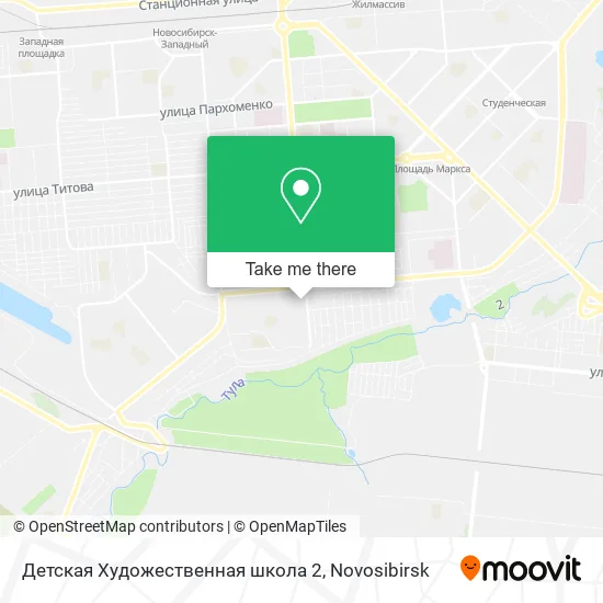 Детская Художественная школа 2 map