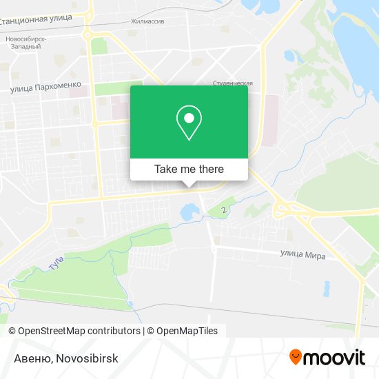 Авеню map