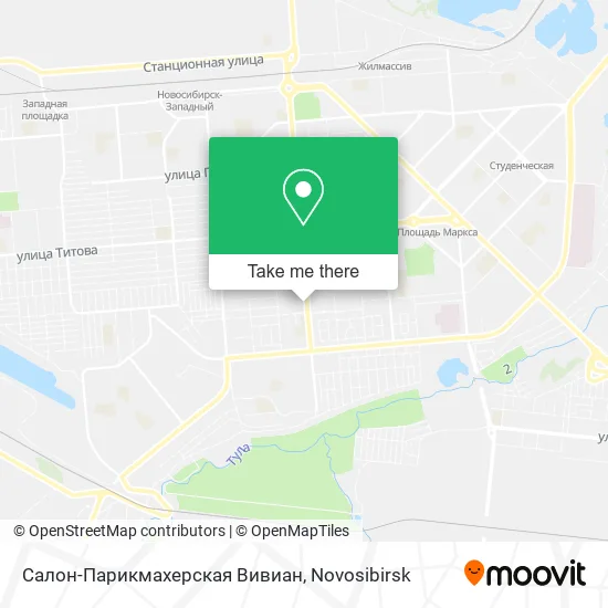 Салон-Парикмахерская Вивиан map