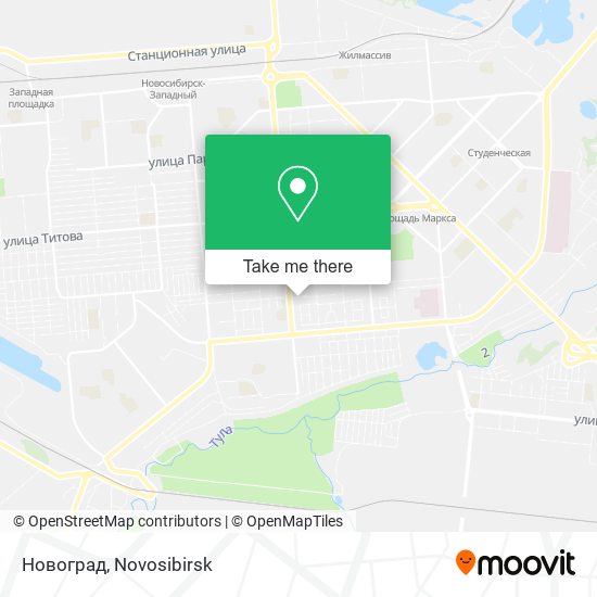 Новоград map