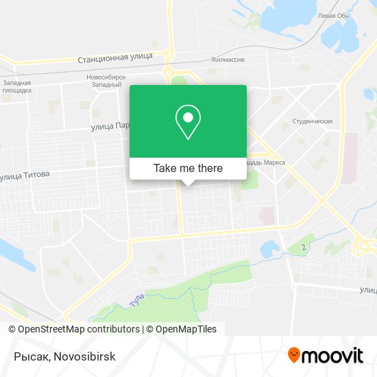 Рысак map