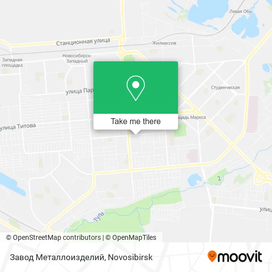Завод Металлоизделий map