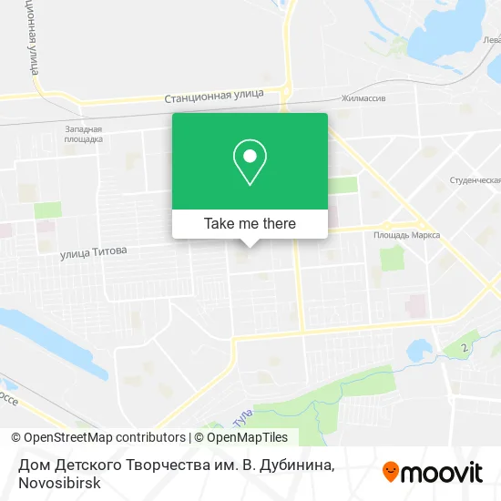 Дом Детского Творчества им. В. Дубинина map
