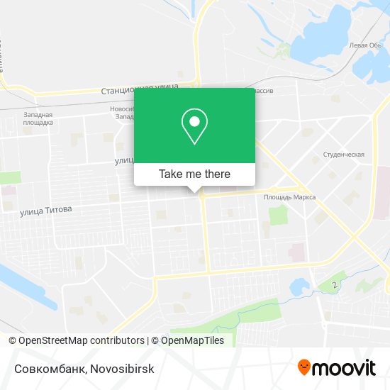 Совкомбанк map