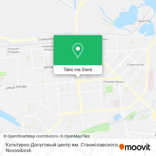 Культурно-Досуговый центр им. Станиславского map