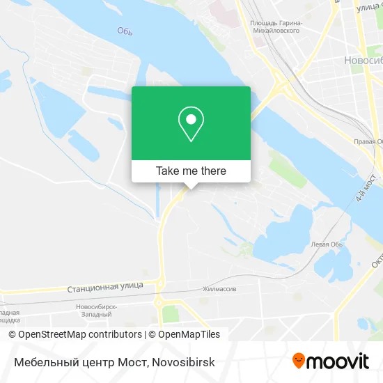 Мебельный центр Мост map