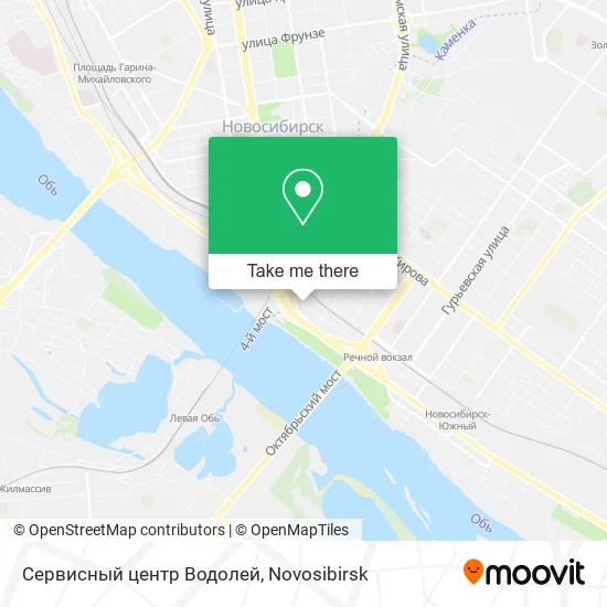 Сервисный центр Водолей map