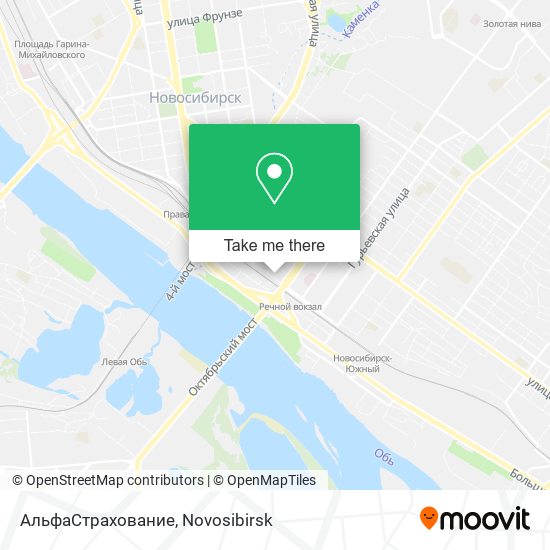 АльфаСтрахование map