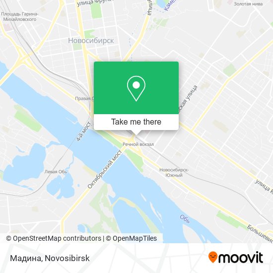 Мадина map