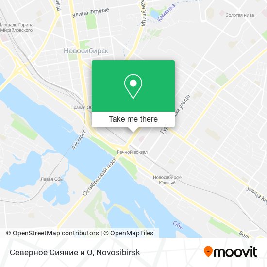Северное Сияние и О map