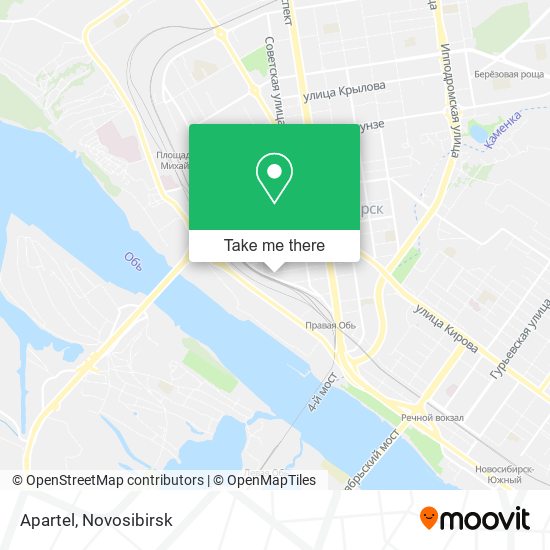 Apartel map