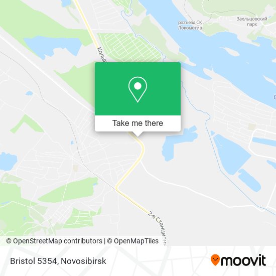 Bristol 5354 map