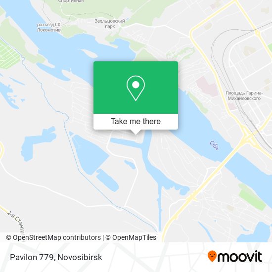 Pavilon 779 map