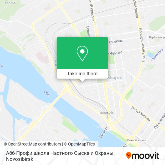 Абб-Профи школа Частного Сыска и Охраны map