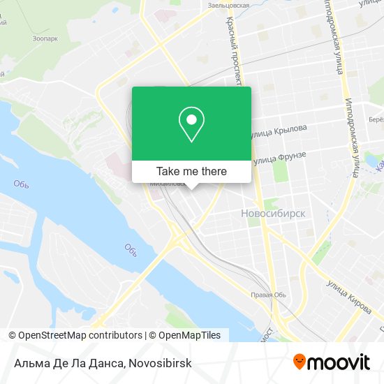 Альма Де Ла Данса map